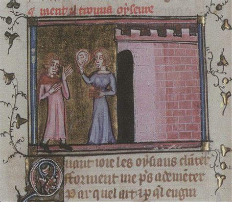 Roman De La Rose The Lover Encounters Oiseuse Art Painting Online