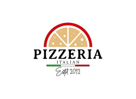 Premium Vector Italian Pizza Restaurant Vintage Style Design Logo