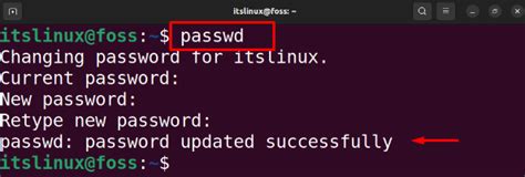 How To Use The Passwd Command In Linux Its Linux FOSS