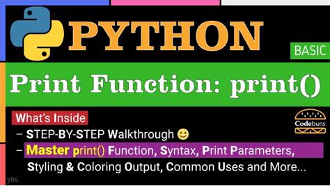 Python Print Function With Step By Step Guide