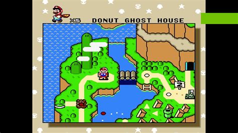 Super Mario World Donut Ghost House Secret Exit Youtube