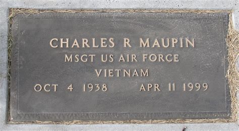 Charles Robert Maupin Find A Grave Memorial