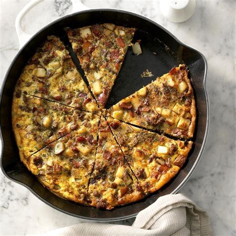 Potato Sausage Frittata Recipe How To Make It