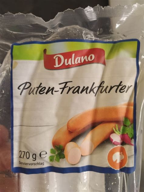 Dulano Puten Frankfurter Kalorien Neue Produkte Fddb