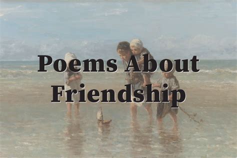 List Of Friendship Poems That Rhyme