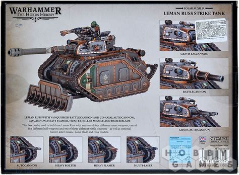 Horus Heresy Solar Auxilia Leman Russ Strike Tank Купить настольную