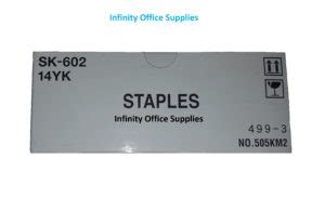 Konica Minolta Staples 14YK SK602 Infinity Office Supplies