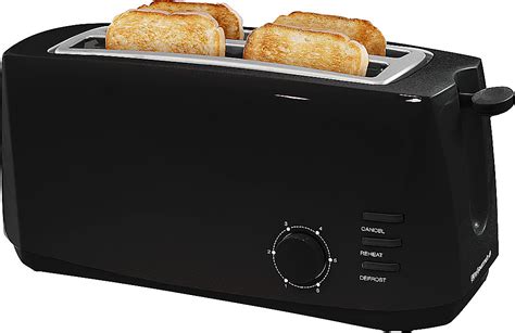 Customer Reviews Elite Gourmet 4 Slice Long Slot Cool Touch Toaster Black Ect4829b Best Buy