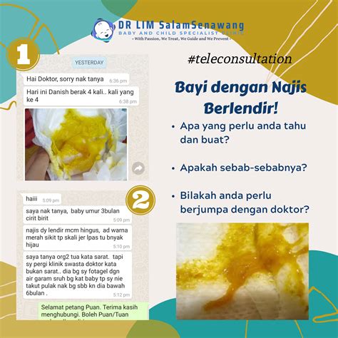 Najis Bayi Berlendir And Bertukar Warna Perlu Ke Risau Doktor Kongsi