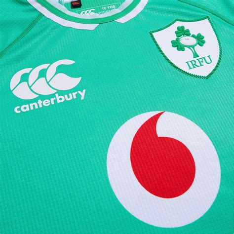 Canterbury Ireland Rugby Home Shirt Six Nations 2024 Juniors ...