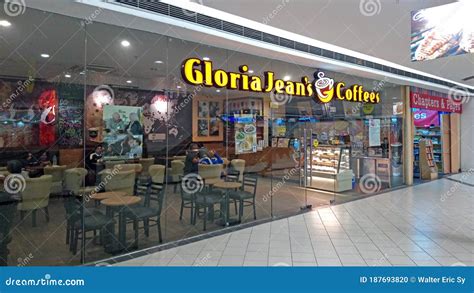 Gloria Jeans Coffee Facade At Sm Santa Mesa In Quezon City Philippines