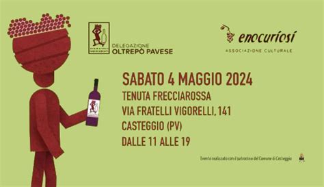 May Casteggio Pv Fivi Oltrep Pavese Tasting Calatroni