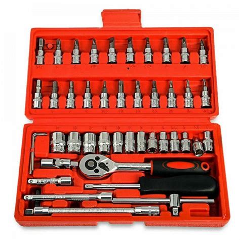 Hardware Tools In Multi Purpose Combination Socket Tool Kit