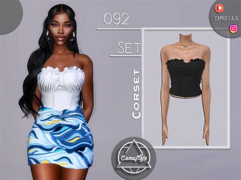 The Sims Resource SET 092 Corset