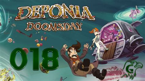 Deponia Doomsday 018 SAUNASPIELCHEN German Let S Play Facecam