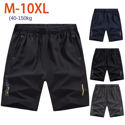 Plus Size 9xl 10xl Men S Shorts Summer Casual Breathable Beach Shorts Boardshorts Fitness