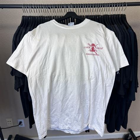 Coed Naked FireFighters Wet Hot S Tee Size XI Depop