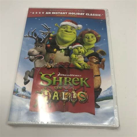 Shrek The Halls Dvd 2008 Widescreen New Sealed Free Shipping Ebay