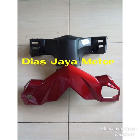 Jual Cover Batok Kepala A Dan B Honda Beat Karbu Merah Shopee Indonesia