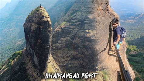 The Breathtaking Climb Of BHAIRAVGAD Maharashtra S Thrilling Trek