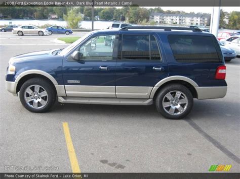 2008 Ford Expedition Eddie Bauer 4x4 In Dark Blue Pearl Metallic Photo No 19915859