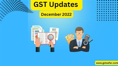 Latest GST Updates 2022 GST Updates December 2022 GST Safar