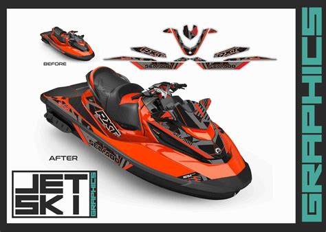 Seadoo Rxt Rxtx Is As Rs 255 260 300 Graphics Set Decal Kit For 2009 2017 Ebay