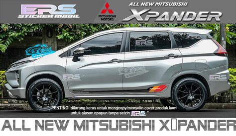 Sticker Stiker Mobil Mitsubishi Xpander Utimate New Striping Body