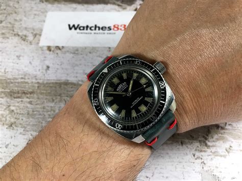 Norexa Vintage Swiss Automatic Watch Cal Eta Diver Ft Screw