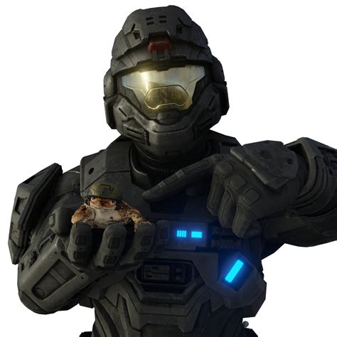 POV: Noble Six shows you his pet frog : r/halo