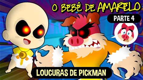 Flonk o Bebê de Amarelo Parte 4 Loucuras de Pickman Turma