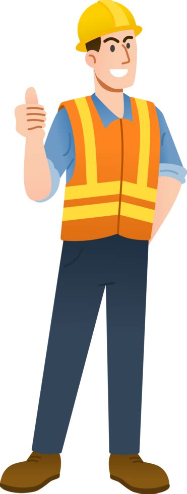 industrial construction worker Labor character. 21360187 PNG