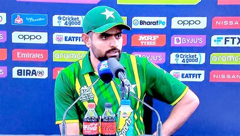 T20 World Cup Enjoy Babar Azam Tells Critics After Pakistan Beat