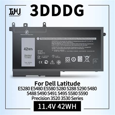 Dddg Battery For Dell Latitude E E E