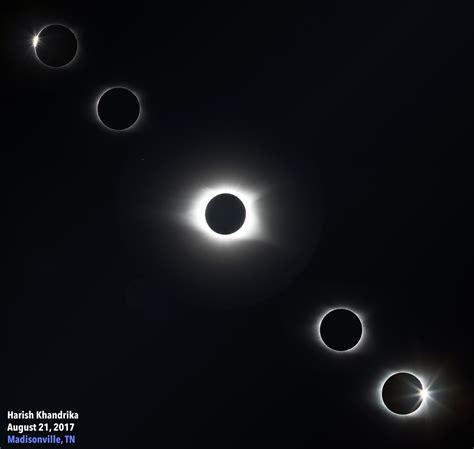 Totality Of The Solar Eclipse As Seen From Madisonville Tennessee On August 21 2017 Sky