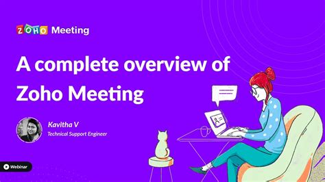 A Complete Overview Of Zoho Meeting Product Webinars Zoho Meeting