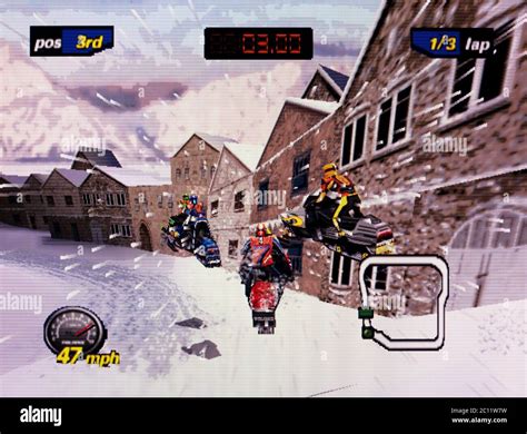 Polaris Snocross Nintendo Videogame Editorial Use Only Stock