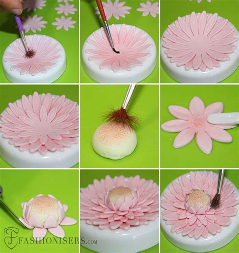 Gumpaste Gerbera Flower Tutorial Sugar Flowers Tutorial Fondant Flower Tutorial Flower Tutorial