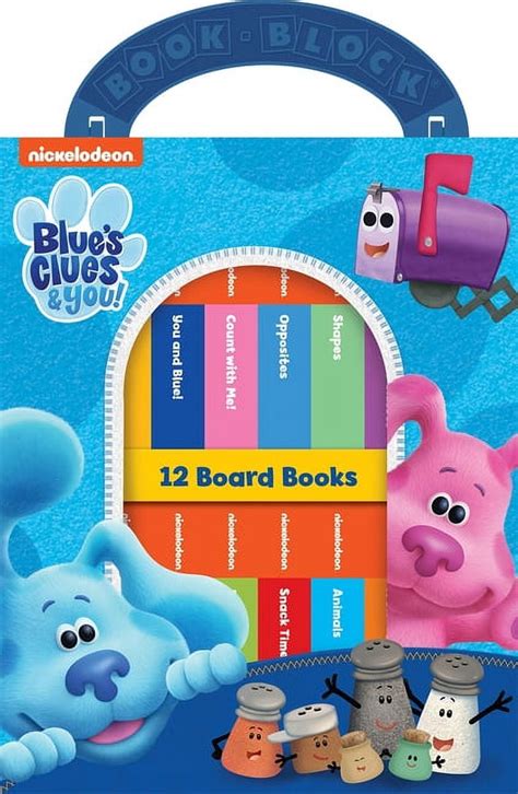 Nickelodeon Blue's Clues & You!: 12 Board Books (Other) - Walmart.com