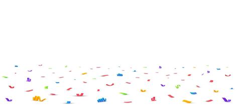 Confetti background. Falling confetti, birthday vector illustration ...