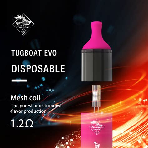 Tugpod Evo Disposable Vape 14 Flavor Options Tugpod Evo 4500puffs Mesh