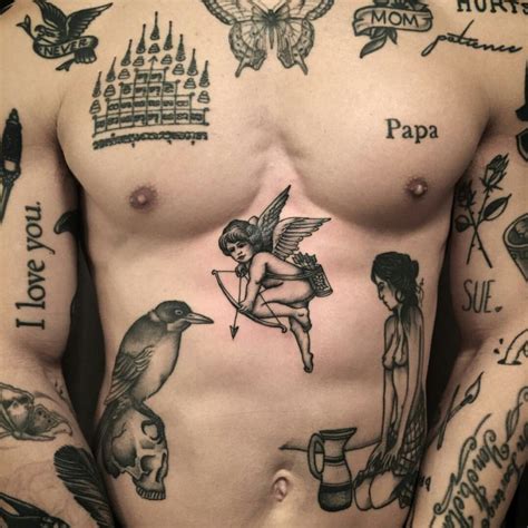 Pin De Cameron Stanford En Tattoo Ideas Tatuaje De Cupido Tatuajes