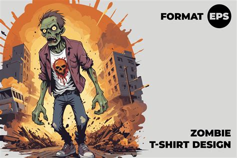 Zombie Graphic By C Gudzik · Creative Fabrica