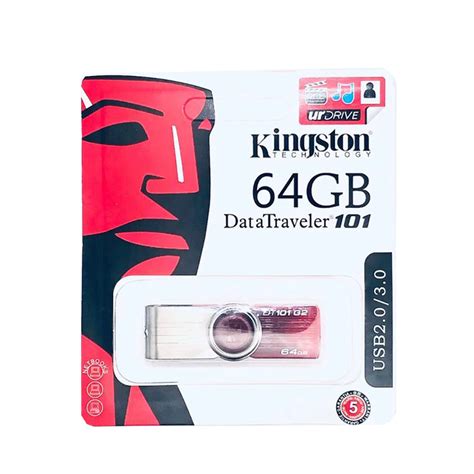 แฟลชไดร์ฟ 2gb 4gb 8gb 16gb 32gb 64gb 128gb Kingston Portable Metal Dt101 G2 Usb Flash Drive