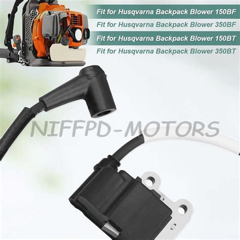 Ignition Coil For Husqvarna Backpack Bt Bt Bf Bf