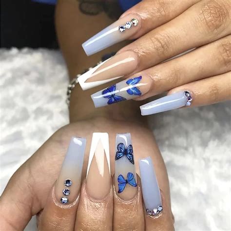 Baby Blue Tip Nails Ubicaciondepersonas Cdmx Gob Mx