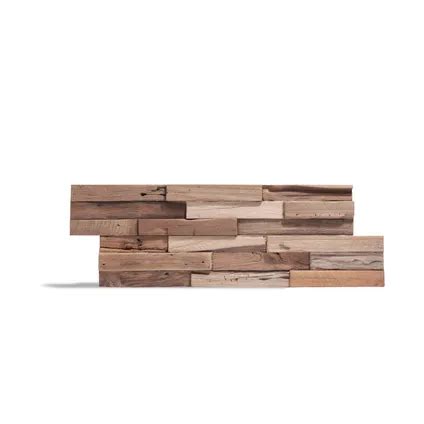 Plaquette De Parement En Bois Klimex Ultrawood Colorado Teck Fsc M