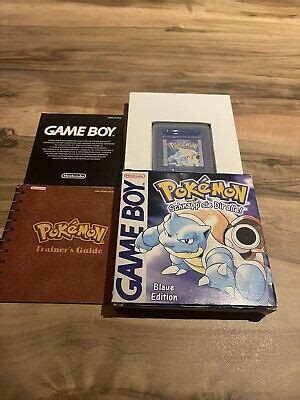 Pokémon Blaue Edition Game Boy 1999 OVP 45496460754 eBay