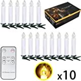 Lunartec Guirlande Imitation Bougie 20 Lampes LED Amazon Fr Cuisine