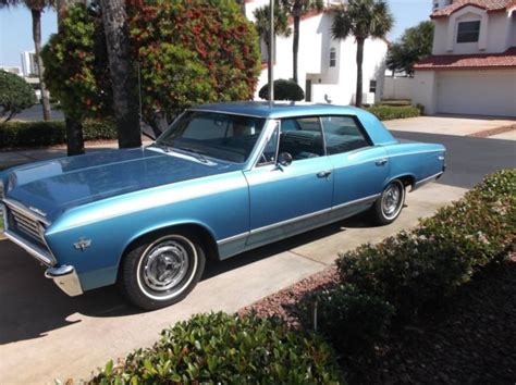 1967 Chevelle Malibu Sports Sedan4 Door Hard Top For Sale Photos